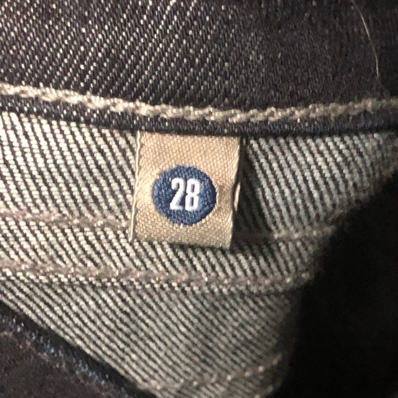 Citizens of Humanity Jeans Women's 28 Hutton Medium Rise Wide Leg Dark Wash Deni - Picture 4 of 8